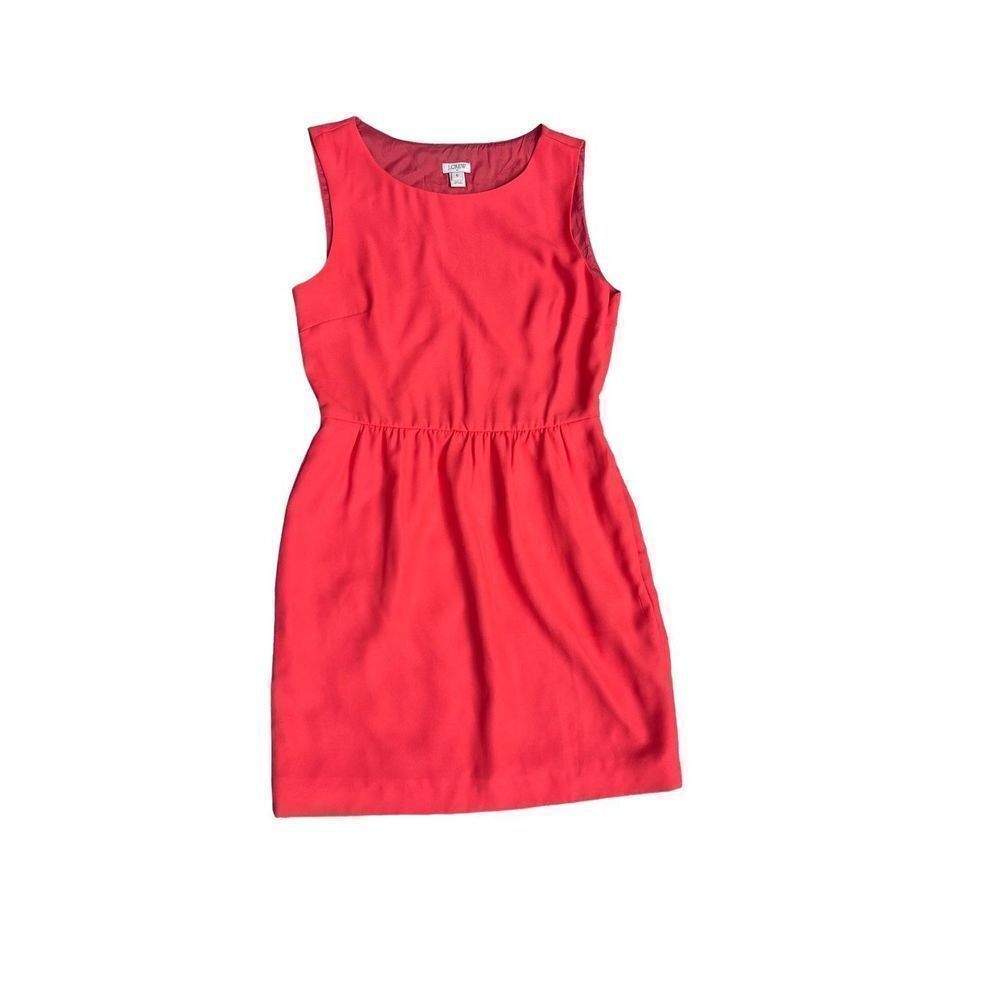 J. CREW Coral Pink Shift Dress